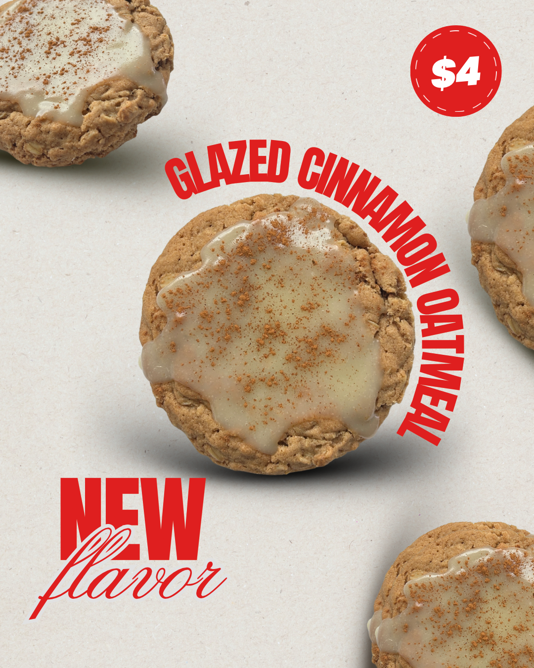 Glazed Cinnamon Oatmeal