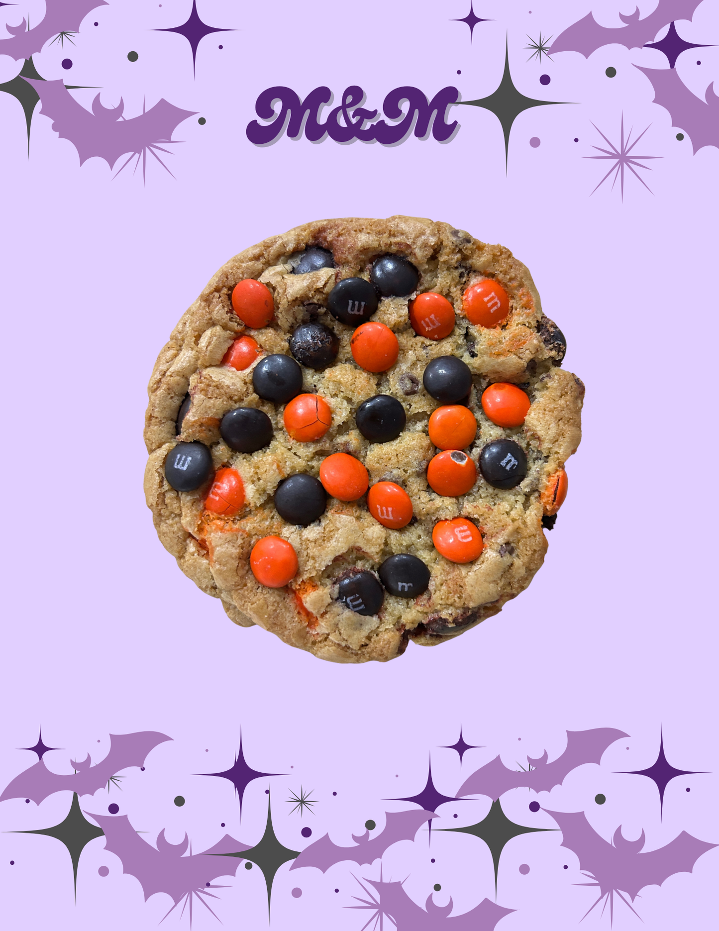 Halloween M&M Cookie